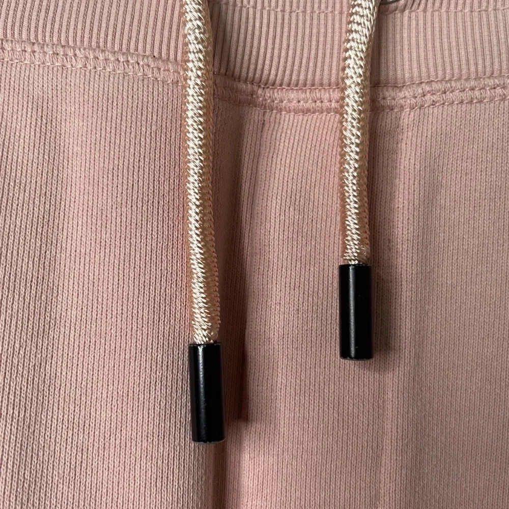 Cult of Individuality French Terry Sweat Shorts in Light Pink Salmon - Picture 11 of 12